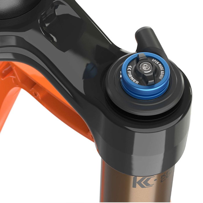 2022, 34, K, FLOAT SC, 29IN, F-S, 120, FIT4, REMOTE-ADJ, PSH-LK, 3POS, SHINY ORANGE, BLACK/CLEAR LOGO, KABOLT 110, BLK, 1.5T, 44MM SHINY BLK AM