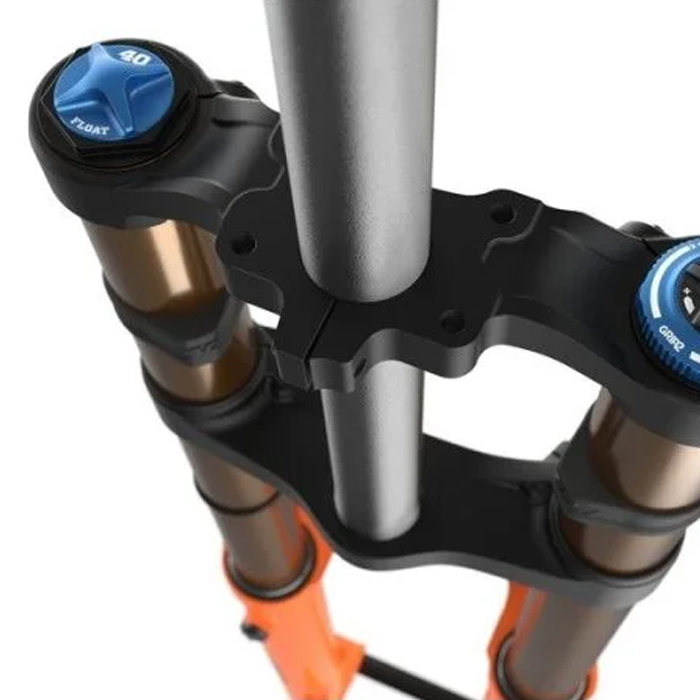 2023_22, 40, K, FLOAT, 29in, F-S, 203, Grip 2, HSC, LSC, HSR, LSR, Shiny Orange, Black/Clear Logo, 20TAx110, 1.125, Drop, 52mm Rake Matte Blk, AM