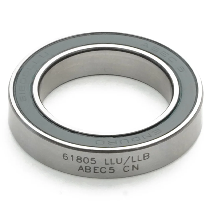 Enduro Bearing; 61805 LLU/LLB CN - ABEC-5 Radial Bearing (CN) - 25mm x 37mm x 7mm